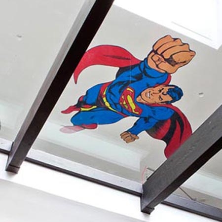 triplex loft original design décoration originale plancher de verre
